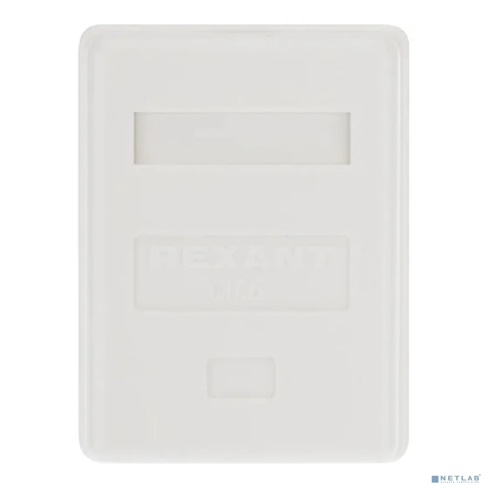 Rexant (03-0132) Розетка компьютерная внешняя, 1-порт RJ-45 (8P8C), UTP CAT 6