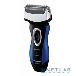 Бритва сетчатая Panasonic ES6002A520 черный/синий