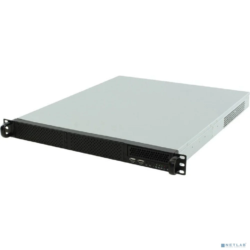 Procase EB152-B-0 черный,{1U глубина 520мм, MB 12"x9.6", без бл.пит)