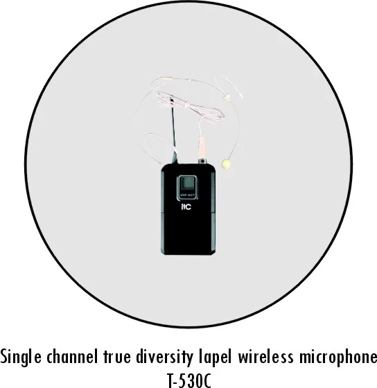 ITC T-530C приёмник + головной микрофон 3