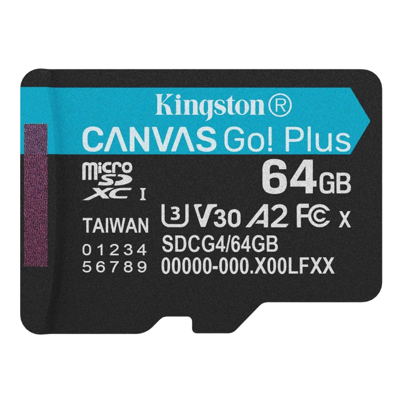 Kingston Canvas Go Plus SDCG4/64GBSP