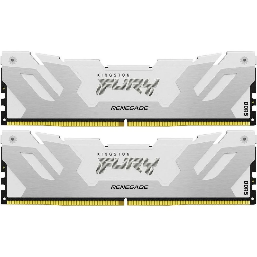 Модуль памяти Kingston 48GB DDR5 8000 FURY Renegade White RGB Non-ECC Unbuffered DIMM (Kit 2*24gb) CL38