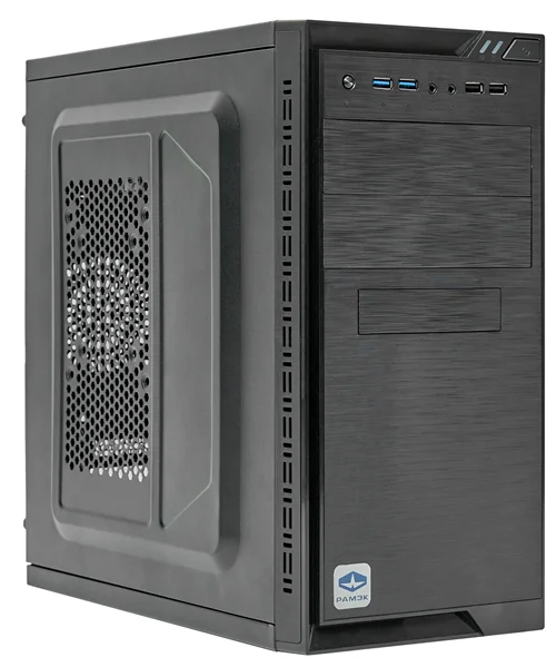 персональный компьютер ПК РАМЭК K455 MT/r5-7600(A620)/1x16GbDDR5/SSD512Gb/WiFi+BT/450W/K+M/NoOS/3YW 3