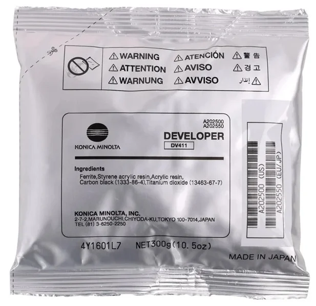 Девелопер Konica Minolta developer DV-411 bizhub 36/42 80 000 pages