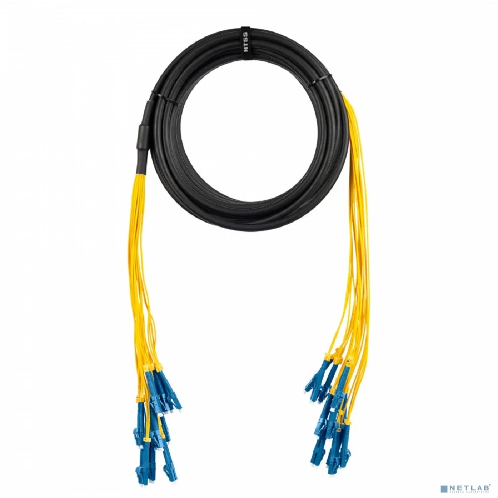 NTSS Сборка кабельная NTSS 4ов, LC/UPC-LC/UPC 50/125мкм, длина 50м, вывод 0.4м, буфер 3мм (NTSS-FO-D-IN/OUT-50-4-LSZH) в бухте NTSS-FU4-50-LC/U-LC/U-0.4-3.0-50