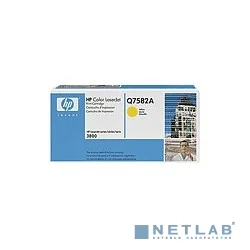 HP Q7582A Картридж ,Yellow{Color LaserJet P2014/3800, Yellow, (6000стр.)}