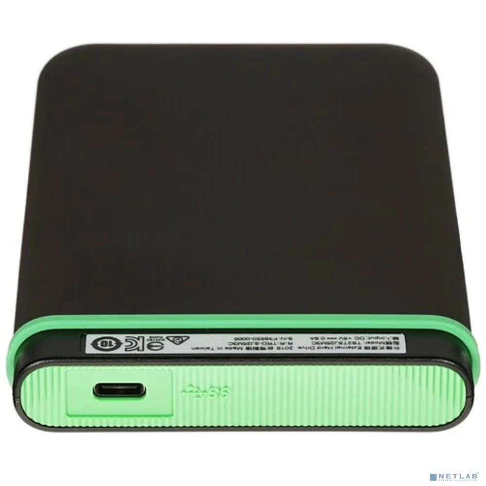 Transcend Portable HDD 2TB StoreJet M3, Type C,Черный