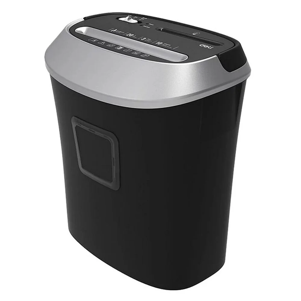 Шредер Deli Shred capacity: 10 sheets; Shred size: 5*38mm; Security level: 3