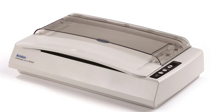 Сканер книжный планшетный формата А4 Avision FB2280E, планшетный книжный A4, BookEdge 2мм, USB (000-0643-02G)