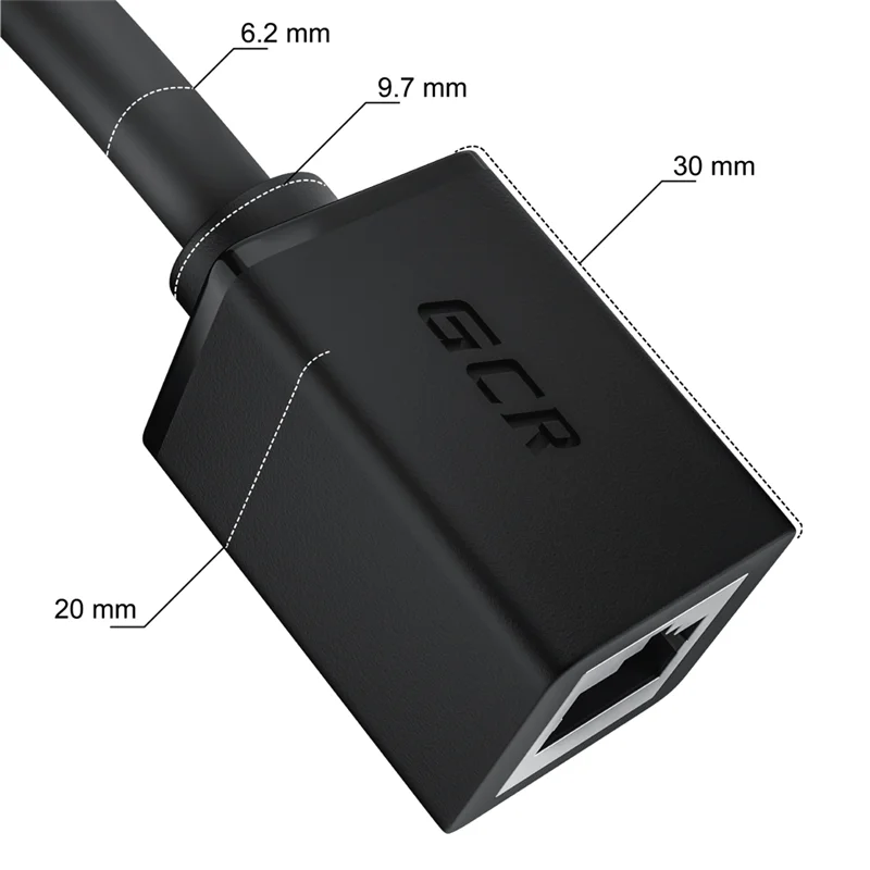 Greenconnect RJ45(m) - RJ45(f) Cat. 6 U/UTP LSZH 1м 4