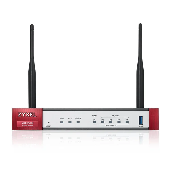 Межсетевой экран Zyxel USG FLEX 100H, 8xRJ-45: 1G (LAN/WAN), 1xUSB3.0, AP Controller (8/24), в комплекте с Entry Defense Pack на 1 год ** 2