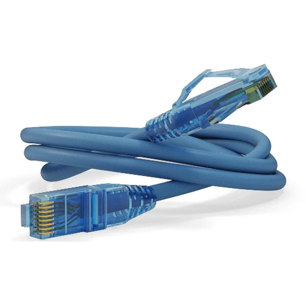 Hyperline PC-LPM-UTP-RJ45-RJ45-C6-2M-LSZH-BL Патч-корд U/UTP, Cat.6, LSZH, 2 м, синий