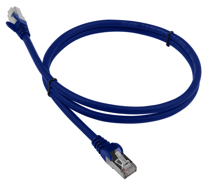 Патч-корд Патч-корд LANMASTER LSZH FTP кат.6, 15 м, синий