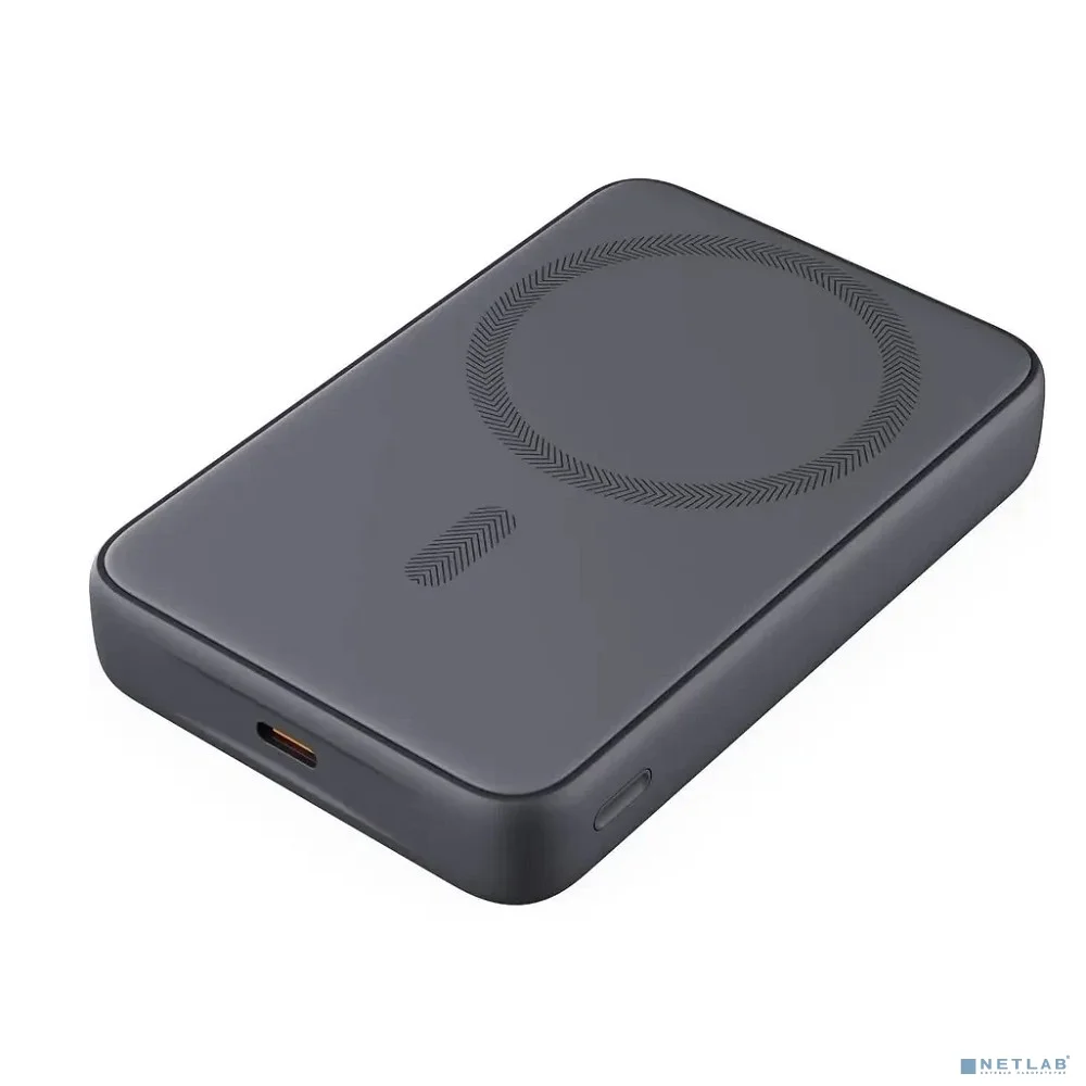 Aukey внешний аккумулятор Magnetic 10000 Qi Gray (APB-PB-MS04BK)