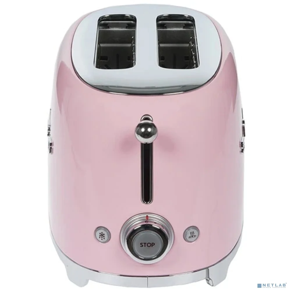 SMEG TSF01PKEU Тостер на 2 ломтика, розовый