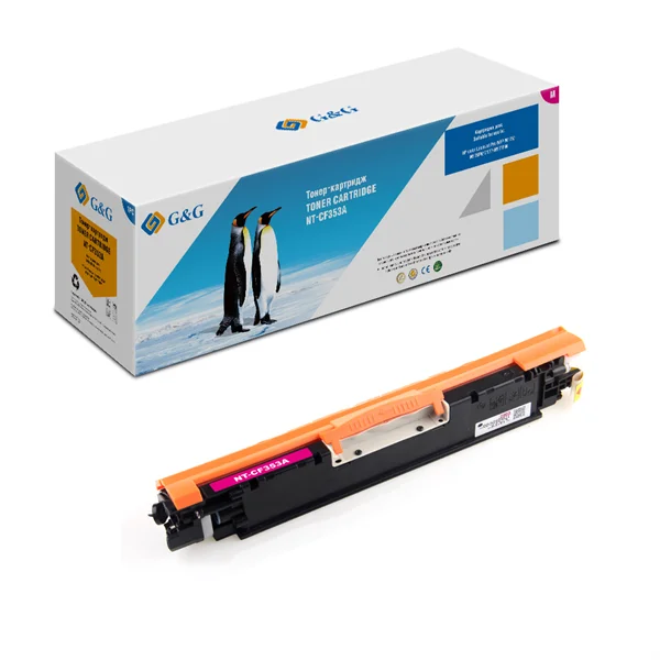 Картридж G&G GG-CF353A пурпурный (1000стр.) для HP CLJ Pro MFP M176/M176FN/M177/M177FW