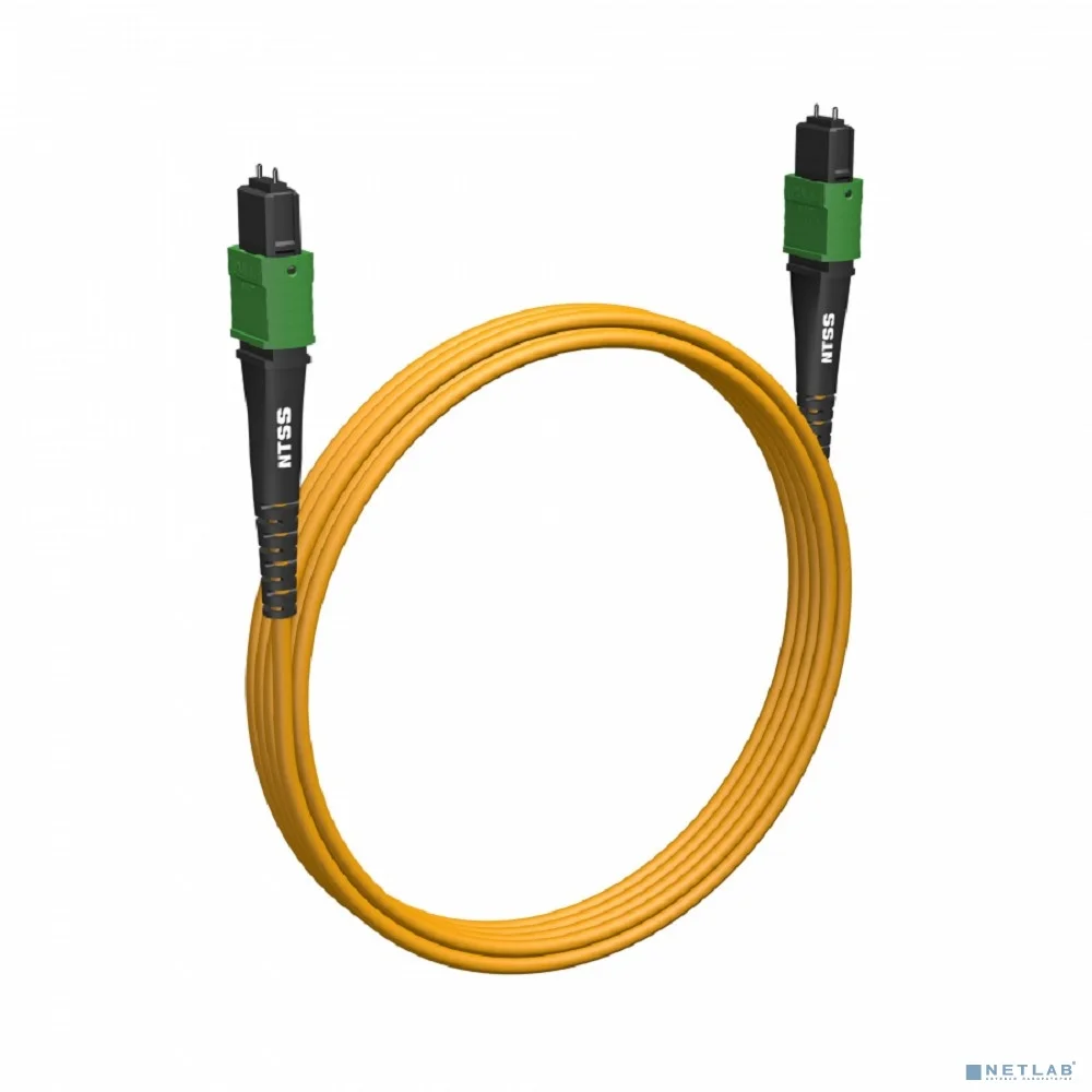NTSS Волоконно-оптическая сборка trunk NTSS PREMIUM 12ов, MTP/APC (male)-MTP/APC (male), полярность B, 9/125 OS2, 3м, LSZH NTSS-FM12PM-9-MTP/A(m)-MTP/A(m)-B-3