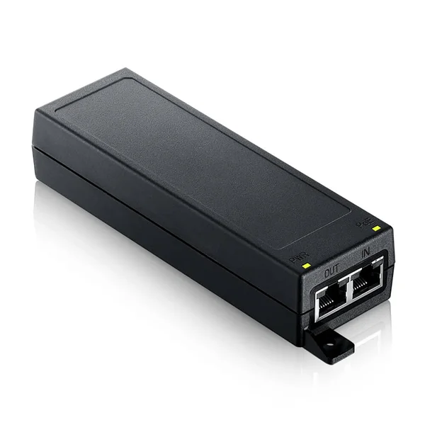 PoE инжектор Мультигигабитный PoE инжектор Zyxel PoE12-30W, 802.3af/at (30 Вт), 2xRJ-45: 1/2.5G