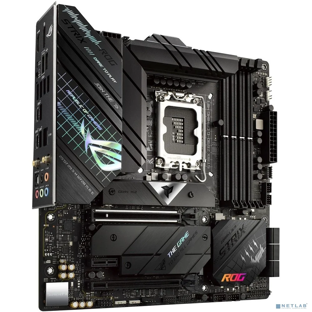 ASUS ROG STRIX Z690-G GAMING WIFI {LGA1700 4xDDR5 6xSATA3 RAID 3xM.2 HDMI DP ATX}
