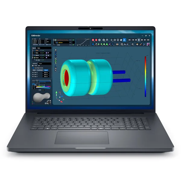 Ноутбук Dell Pro Max 18 Plus MB18250 Core Ultra 9 285HX 18" 16:10 QHD+ (2560 x 1600),120Hz,500 nits,DDR5 64GB (64GB*1),2TB SSD,NV RTX PRO 5000 Blackwell (24GB GDDR7),96Whr,FPR,3,3kg,2y,Linux,Black,KB Eng/Rus