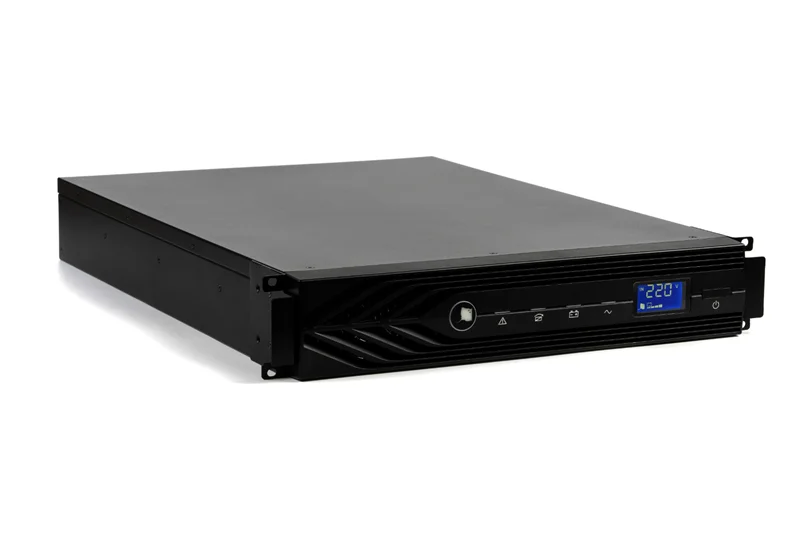 Источник бесперебойного питания  (494) SKAT-UPS 10000-RACK-ON ИБП 220В 9кВт, 20 АКБ внешние On-Line синусоида ток заряда 10А