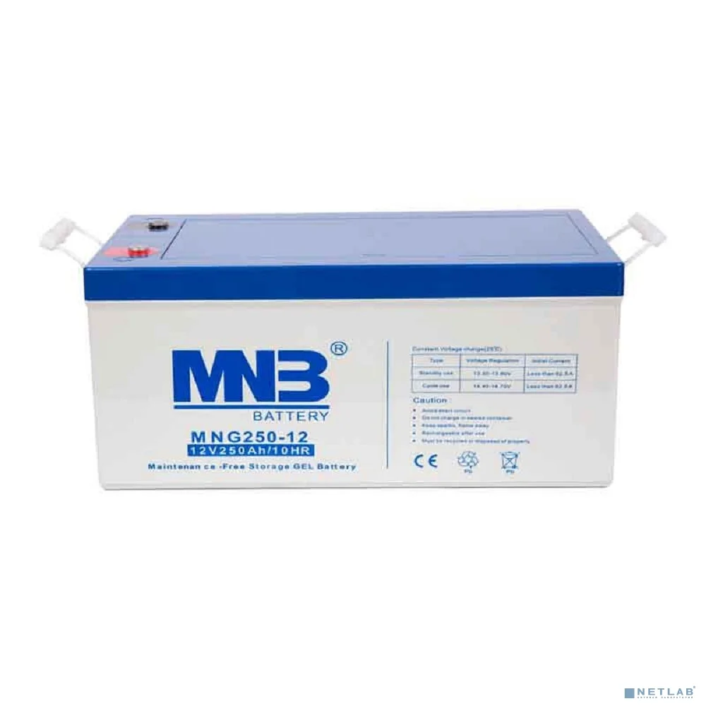 MNB Battery MNB MNG 250-12 (12V/250Ah) M8 {00-00000033}
