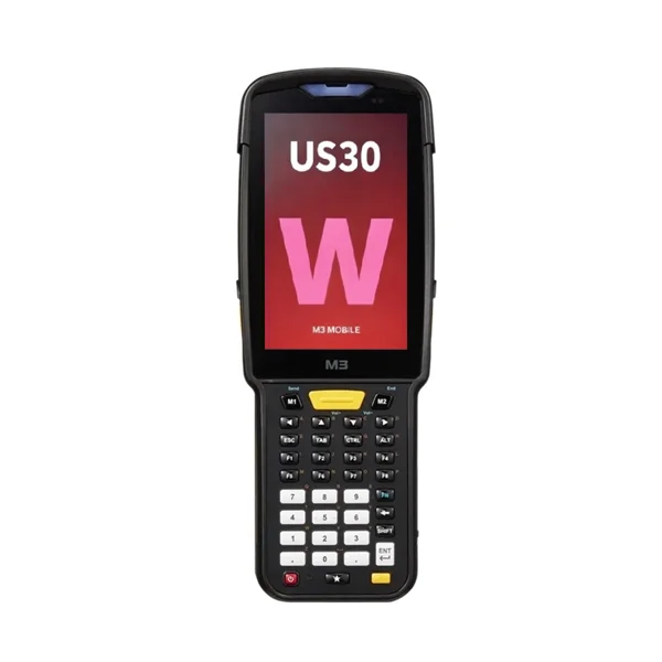 Терминал сбора данных M3 Mobile US30W all-in-one, Android 13.0 GMS, WVGA, 802.11 a/b/g/n/ac/ax Wi-Fi 6, SE5500 2D, BT5.3, 4G/64G, 38K, 6700mAh Battery. Req CRD&PWSP