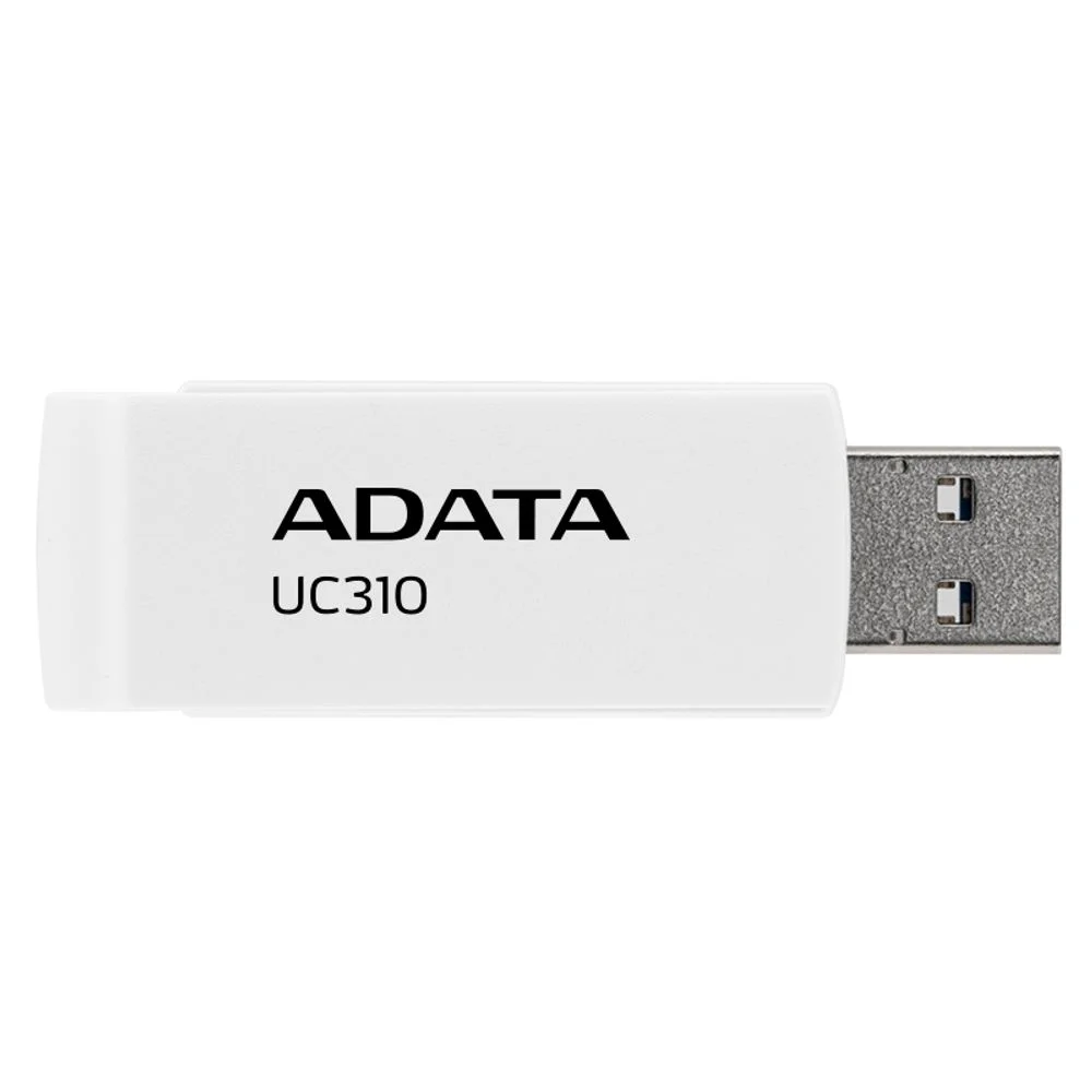 USB накопитель ADATA 128GB USB 3.2 Gen1 UC310-128G-RWH White