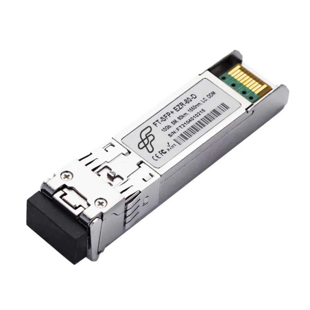 Волоконно-оптический приемопередатчик Fibertrade FT-SFP+-EZR-80-D Трансивер
