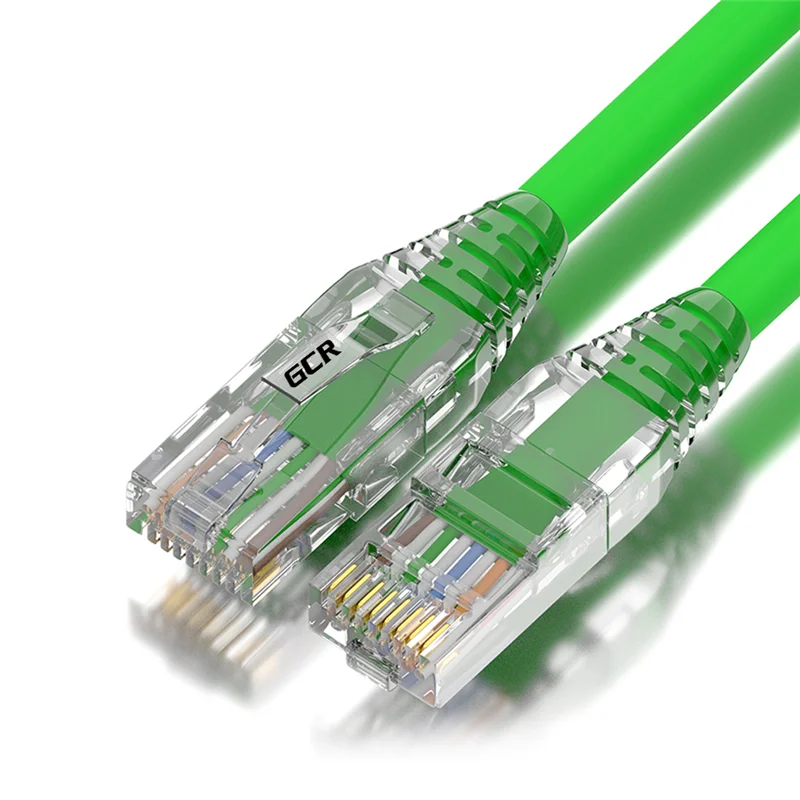 Greenconnect RJ45(m) - RJ45(m) Cat. 5e UTP 1м зеленый