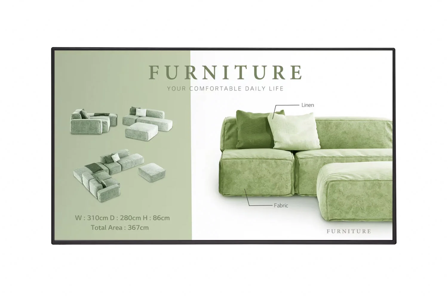 LG 49UM5N-H, Профессиональная панель 49" 2