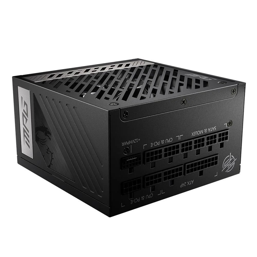 Блок питания ПК MSI Bad Pack MPG A750G PCIE5 , 750W, 80+ Gold, полностью модульный, ATX 3.0, PCIE5, RTL