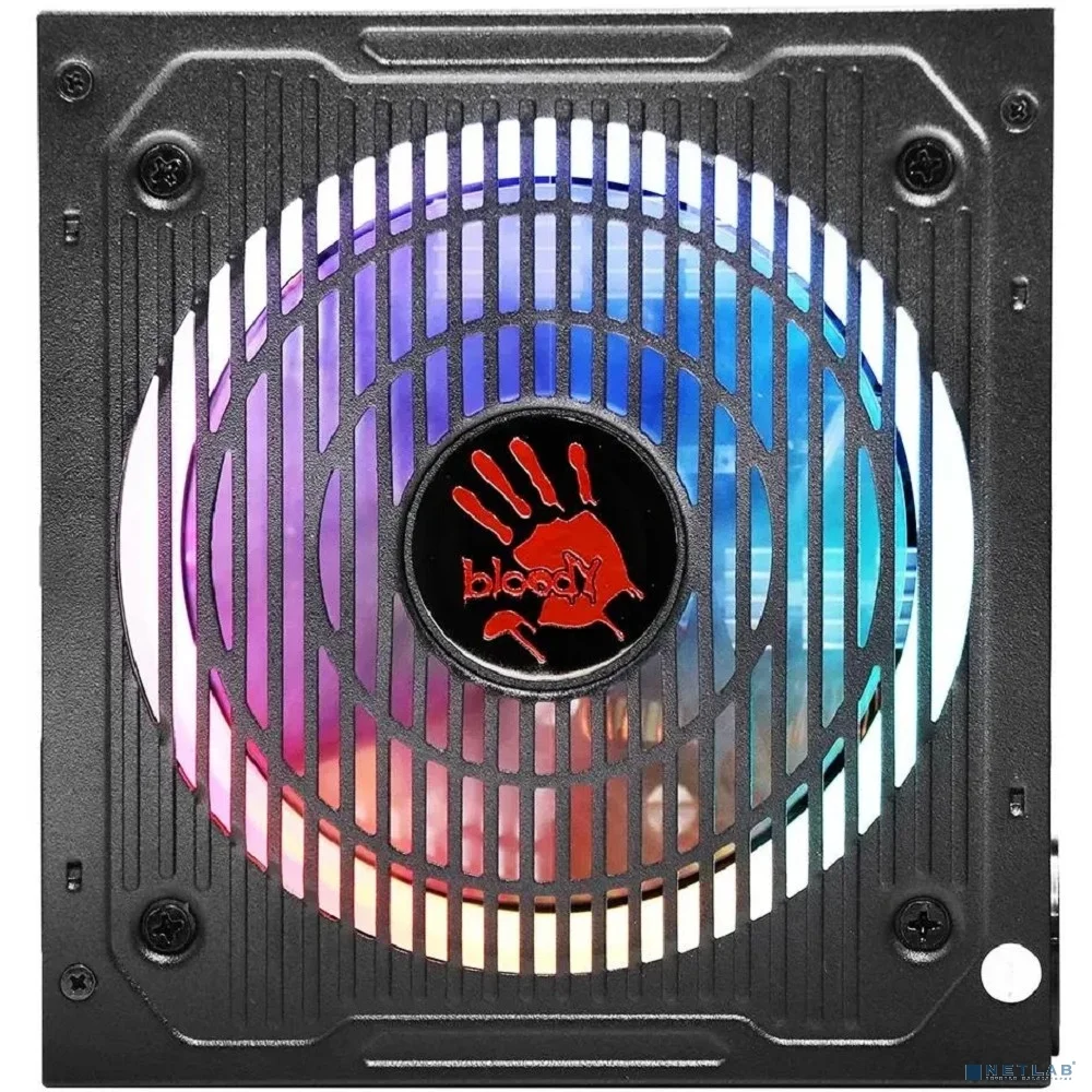 Bloody BD-PS750G-MR ATX 750W 80+ gold (20+4pin) APFC 120mm fan color LED 6xSATA Cab Manag