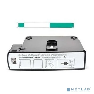 Картриджи для HC-100 GREEN этикетки-браслеты 25х279 мм (1200 шт)