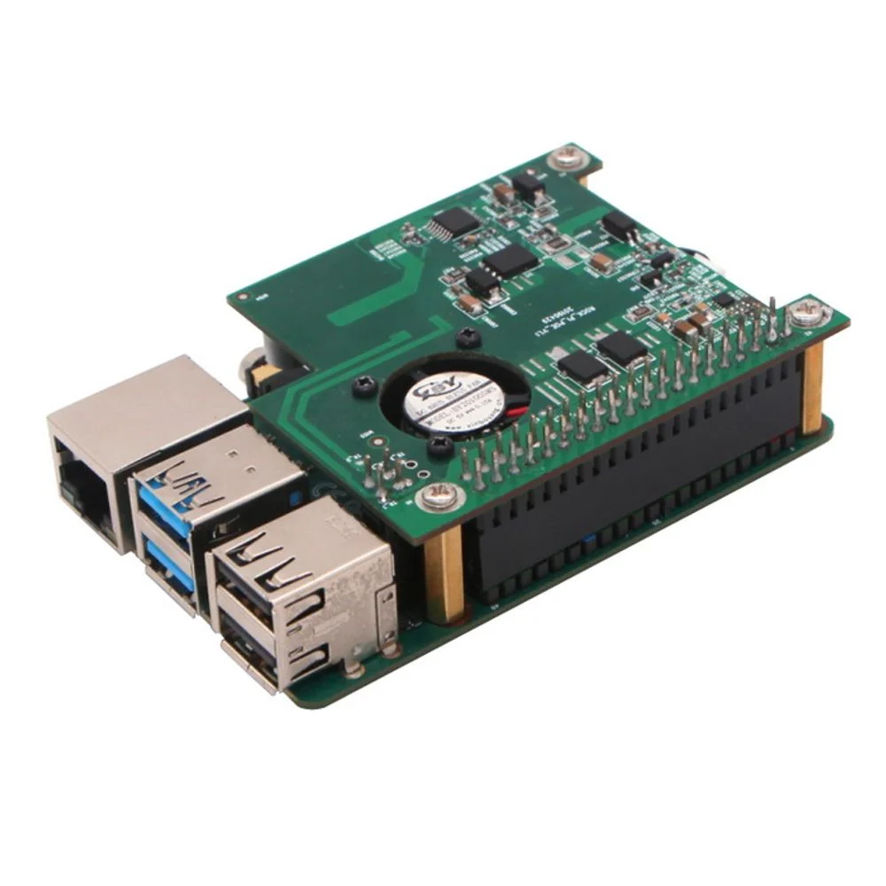 Одноплатный компьютер RockPi ROCK Pi 4 Model B 1GB RK3399/1GB/WiFi/BT/POE