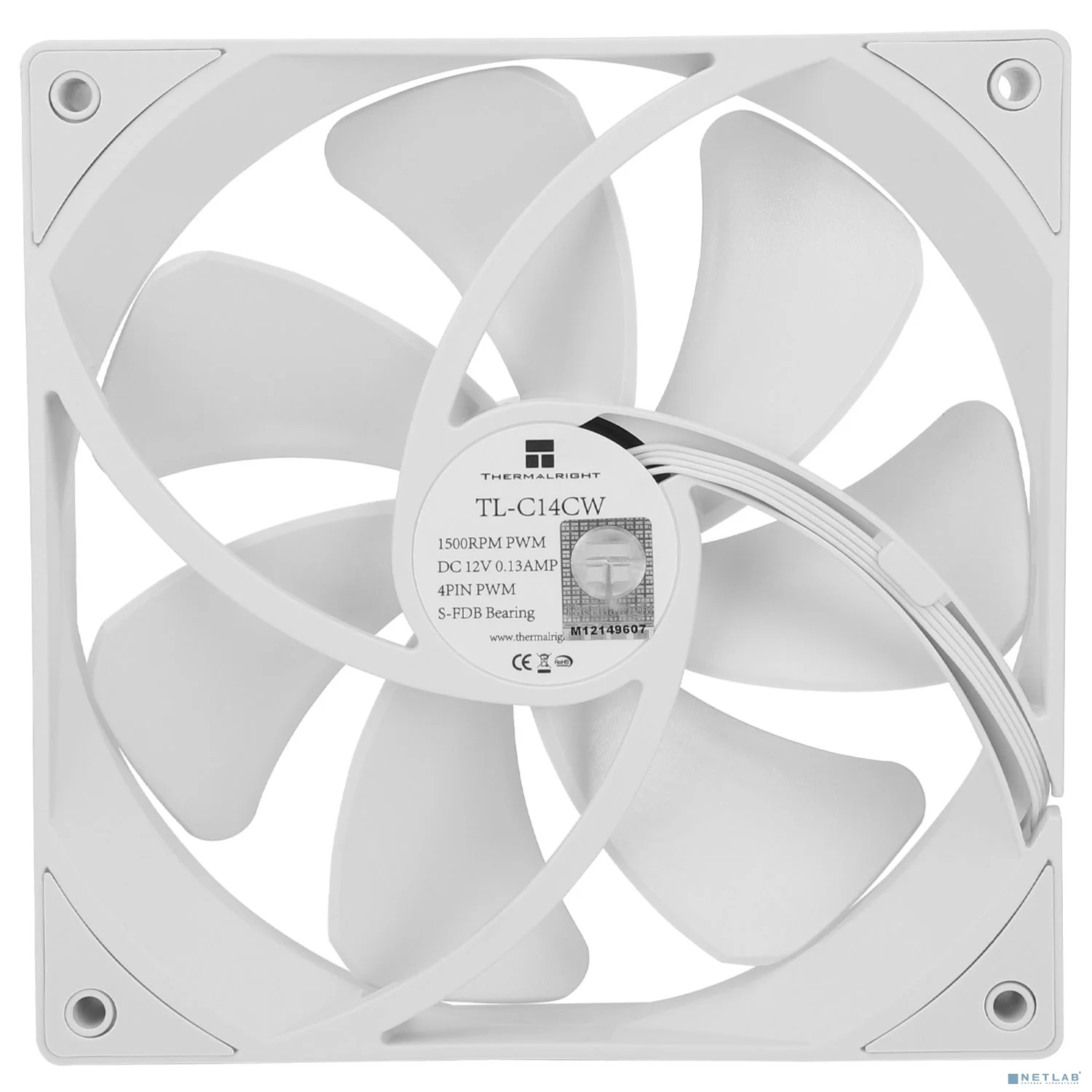 Thermalright Вентилятор TL-C14CW / 140mm PWM / TRTLC14CW
