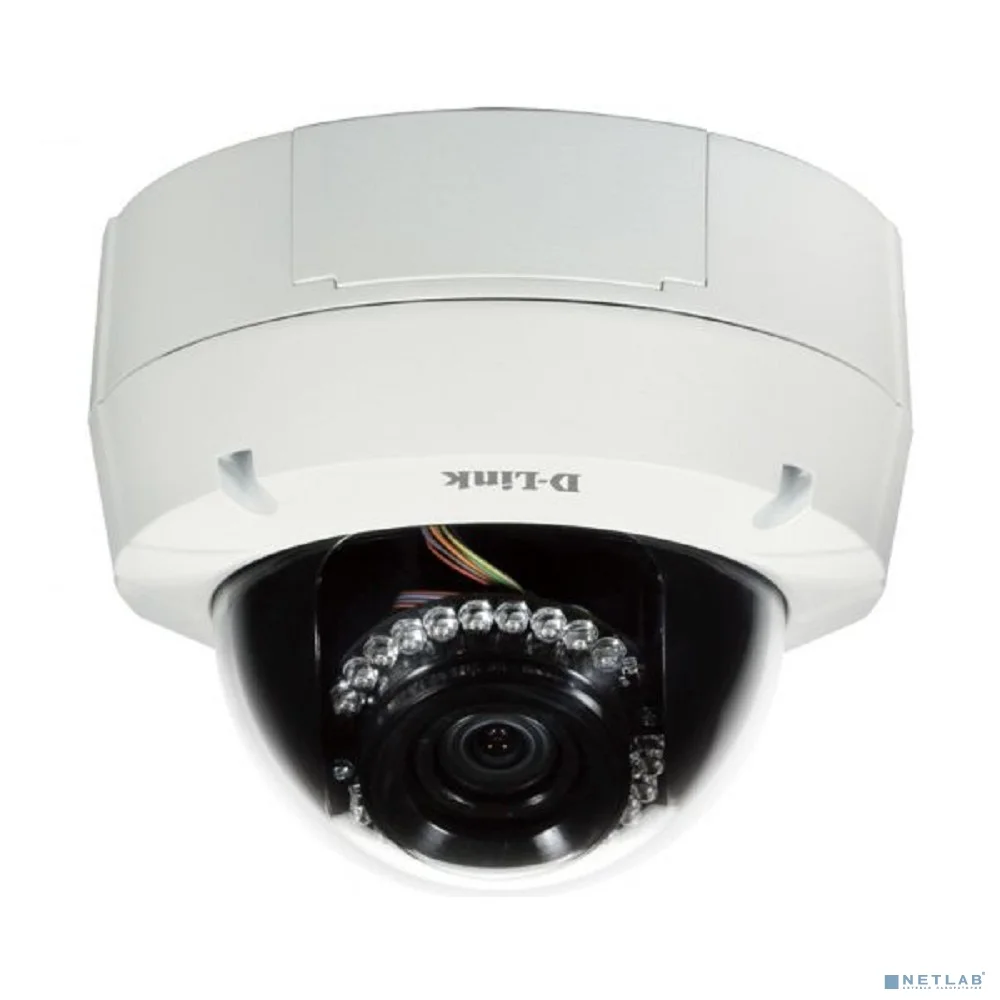 D-Link DCS-6513/A1A PROJ Внешняя купольная сетевая 3 МП Full HD-камера с поддержкой WDR, PoE и ночной съемки