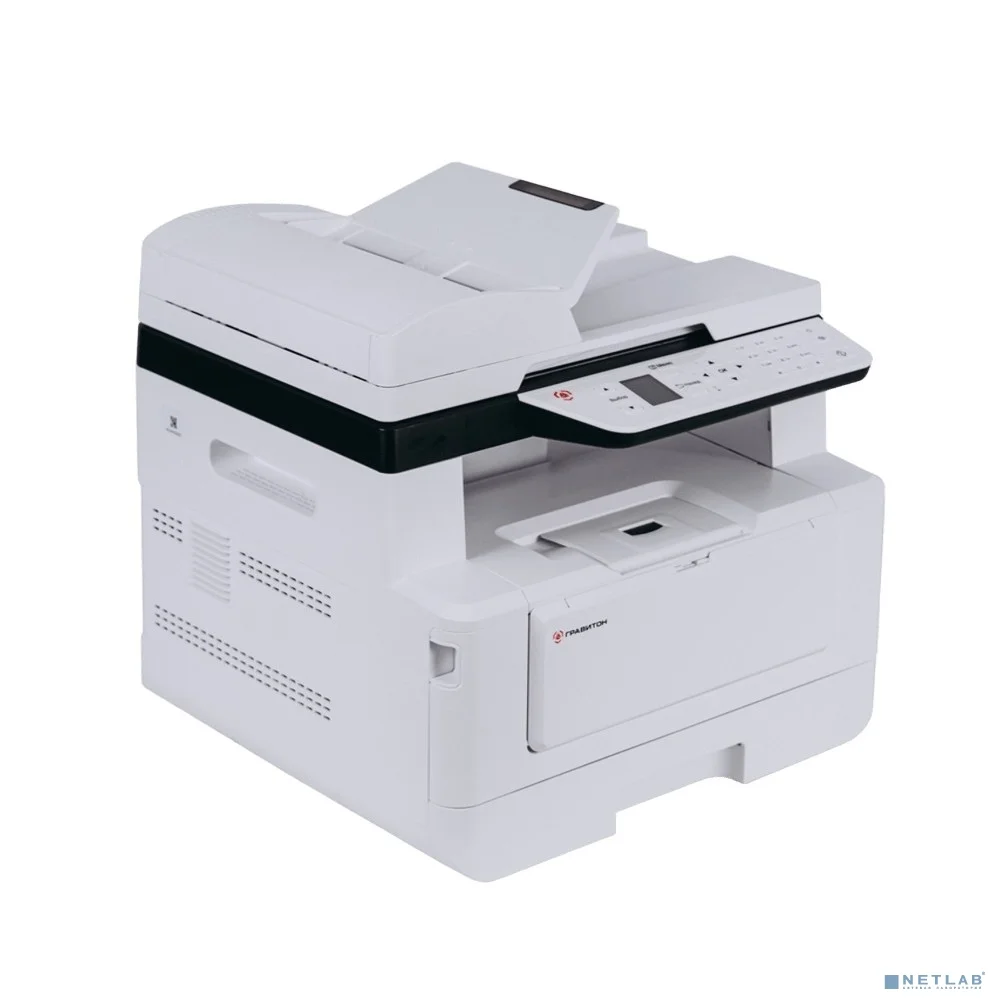 Лазерное многофункциональное устройство МФУ Гравитон ГМ2501 (p/c/s, A4, 1200dpi, 40 ppm, 512Mb, 1 tray 250+10, ADF 75,Duplex,USB 2.0 /Ethernet 1000, WiFi, картридж GC400003K на 3000стр. )