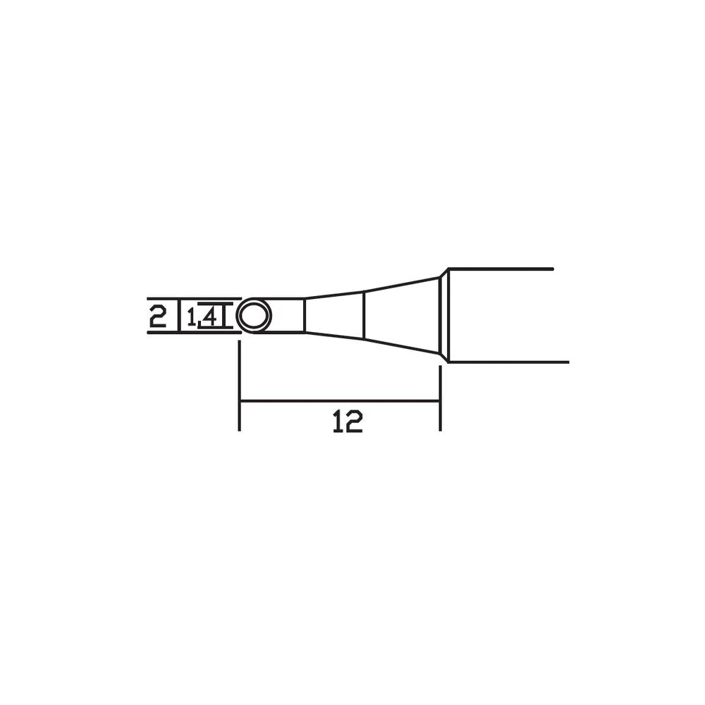 Аксессуары для пайки Atten Жало со встроенным нагревателем , T9130-2.0CM 2