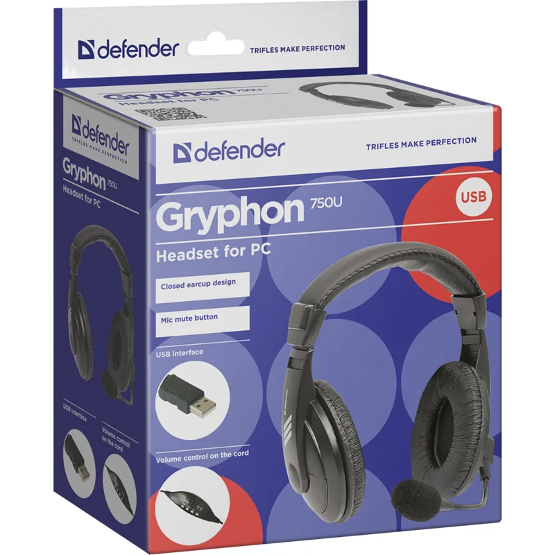 Defender Gryphon 750U USB 5