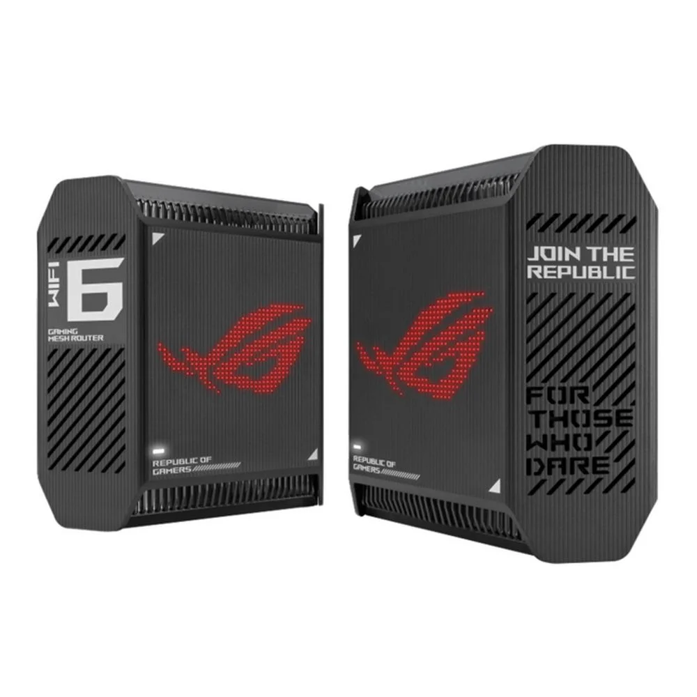 Маршрутизатор ASUS GT6(B-2-PK) WiFi 6 3x1G USB+3x1G USB 4804+4804+574Mbps 5GHz/2.4GHz (90IG07F0-MU9A20 )