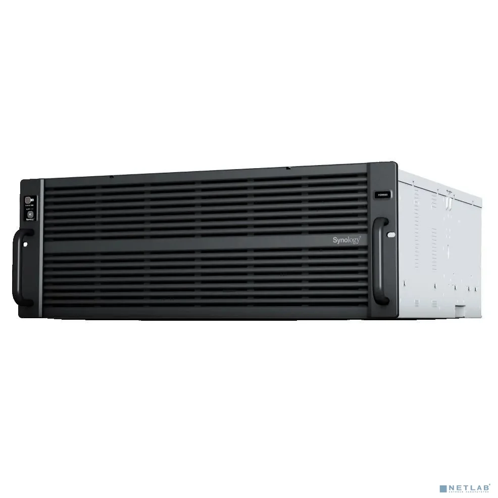 Система хранения данных Synology Rack 4U ISCSI Unified DualCPU 10C2,4GhzCPU/64Gbupto512/2x1GbE+2x10GbE(+2xExpSlot)\upto60 2,5"/3,5"SASupto300with 4xRX6022sas),RAIDBasic,JBOD,0,1,5,10,F1/2xRPS/1YW