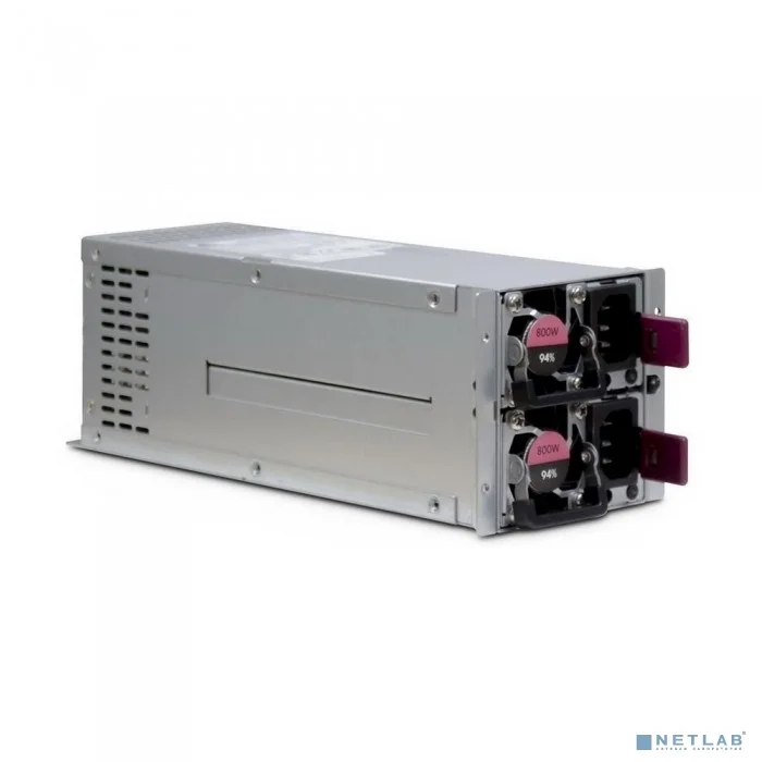 ACD ACD 2R0800 800W, 2U Redundant (ШВГ=77.5*84*225 mm), 80PLUS Gold (92+), 2x4cm fan, Dual Power (100~240Vac, 140~380Vdc), (ASPower R2A-DV0800-N) (аналог FSP800-50ERS) OEM {4}