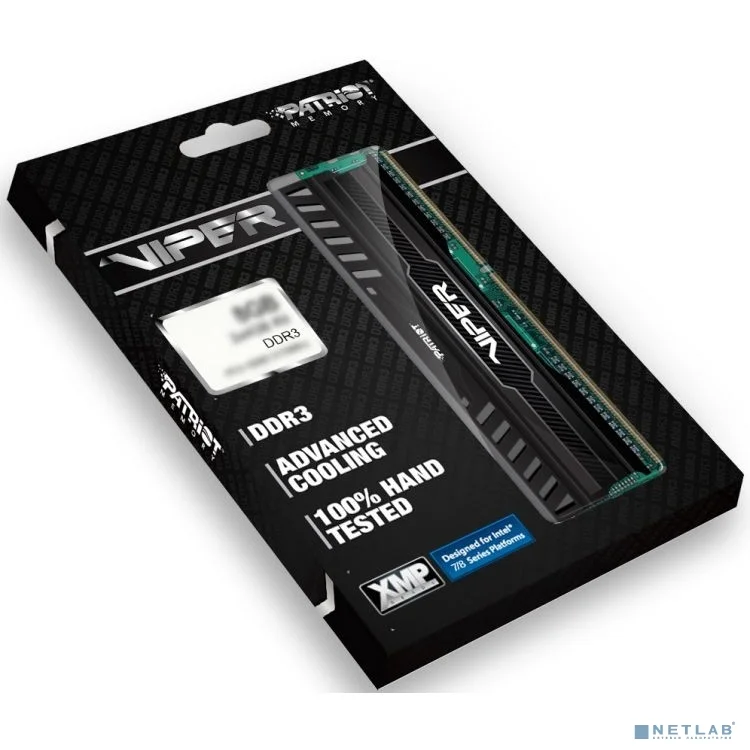 Patriot DDR3 2x8Gb 1600MHz PV316G160C9K RTL PC3-12800 CL9 DIMM 240-pin 1.5В
