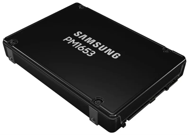 Твердотельный накопитель Samsung Enterprise SSD, 2.5"(SFF) 15mm, PM1653, 7680GB (7.68TB), SAS 24Gb/s, R4200/W3700Mb/s, IOPS(R4K) 770K/135K, MTBF 2M, 1DWPD/5Y, TBW 14016TB, OEM (repl. MZILT7T6HALA-00007)