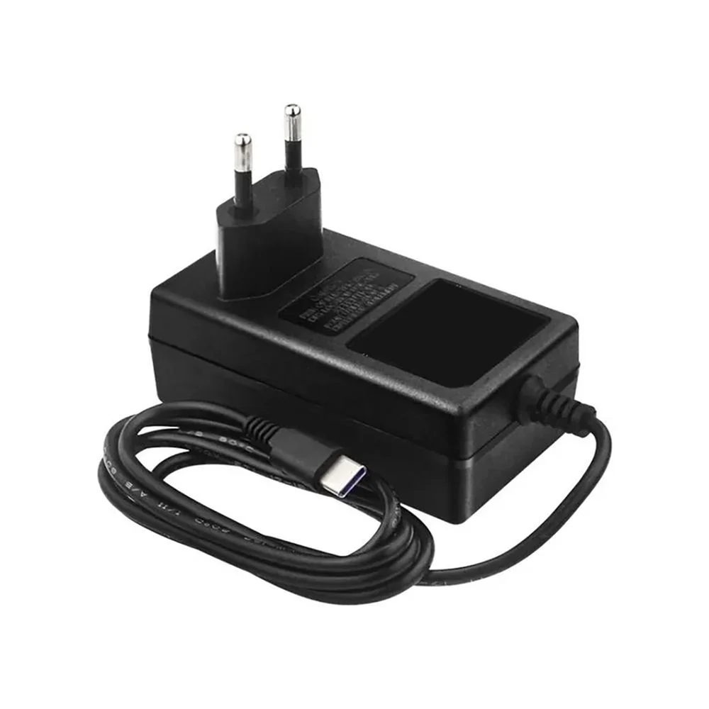 Блок питания Gembird NPA-DC4 для Raspberry Pi 4B, Черный, 5.1V, 3A, 15.3Вт, Кабель 1.5 m, USB Type-C output jack