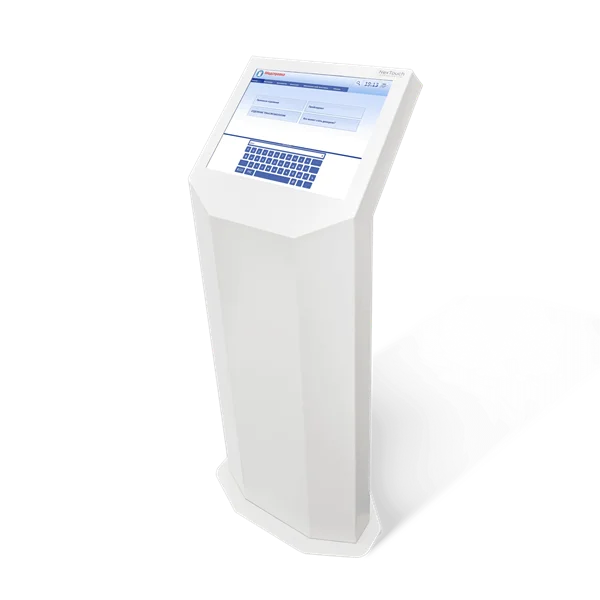 Интерактивный киоск Интерактивная стойка Nextouch NextStand 19P: 19", PCAP,  Intel Pentium, DDR4 8Гб, SSD 256Гб, WiFi-модуль, USB, LAN, динамики 2х5 Вт, Windows/Linux, встроенный термопринте Custom 80 VKP-III