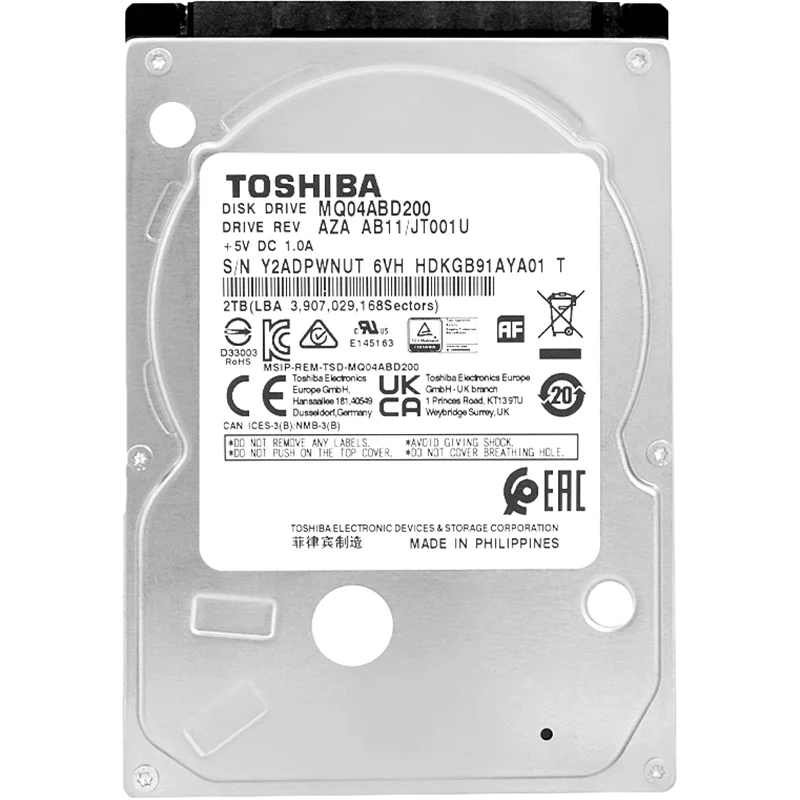 Toshiba 2Tb (MQ04ABD200)