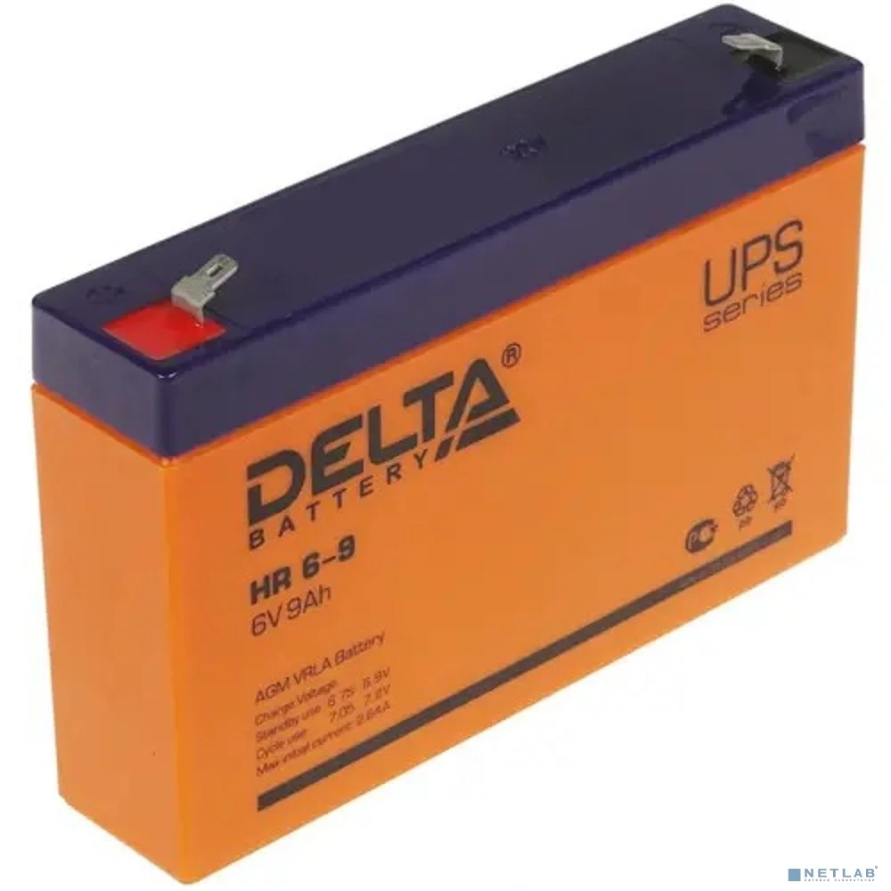 Delta UPS HR 6-9 (6V / 9Ah) 2