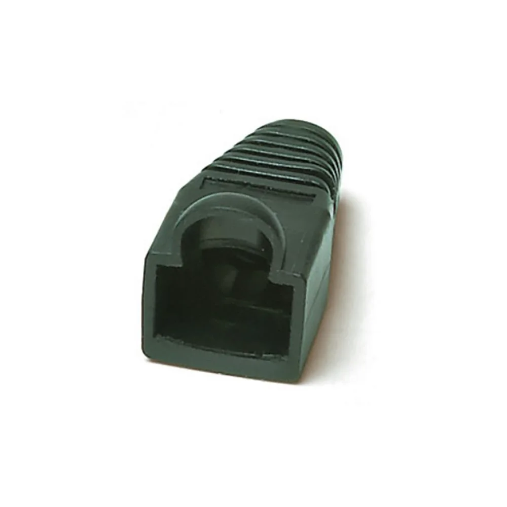 Hyperline BOOT-BK-10 Изолирующий колпачок для Разъемов RJ-45, черный (10 шт.)